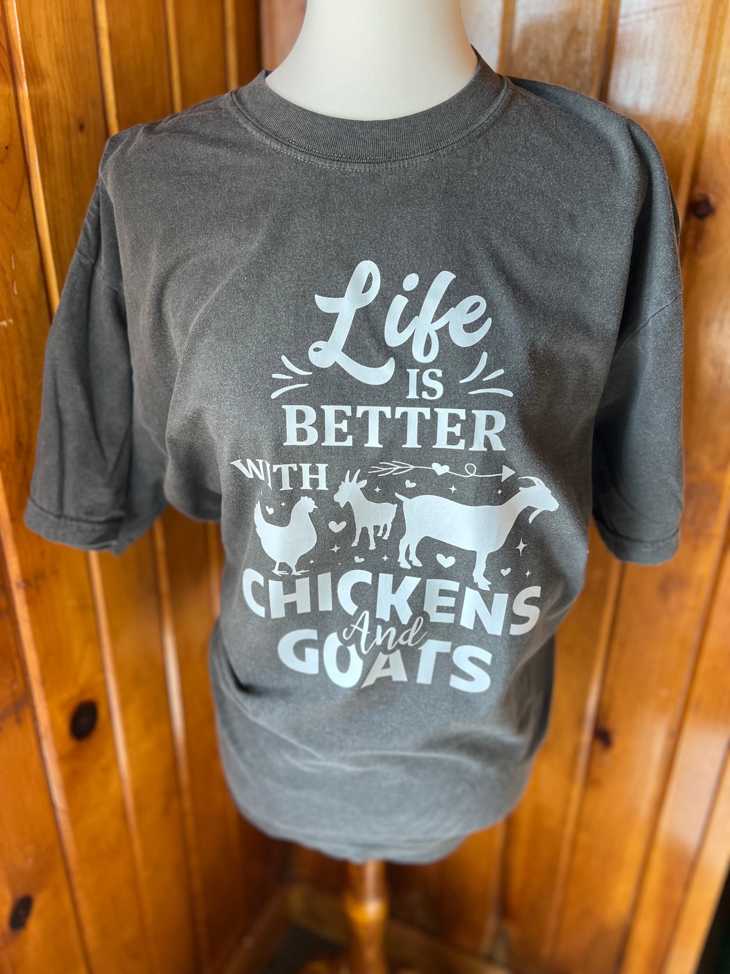 Life is better with Chicken's and Goats