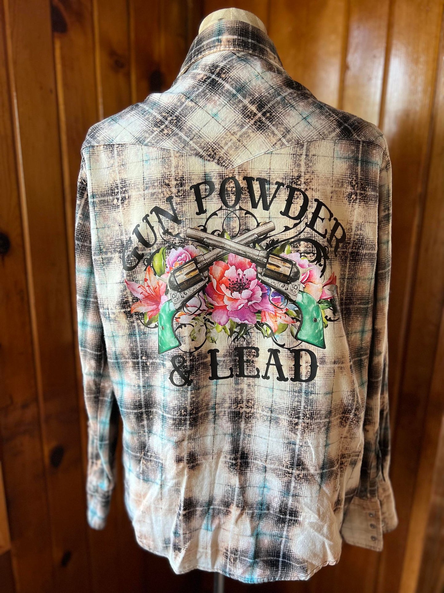 Gun Powder and Lead Bleached Flannel