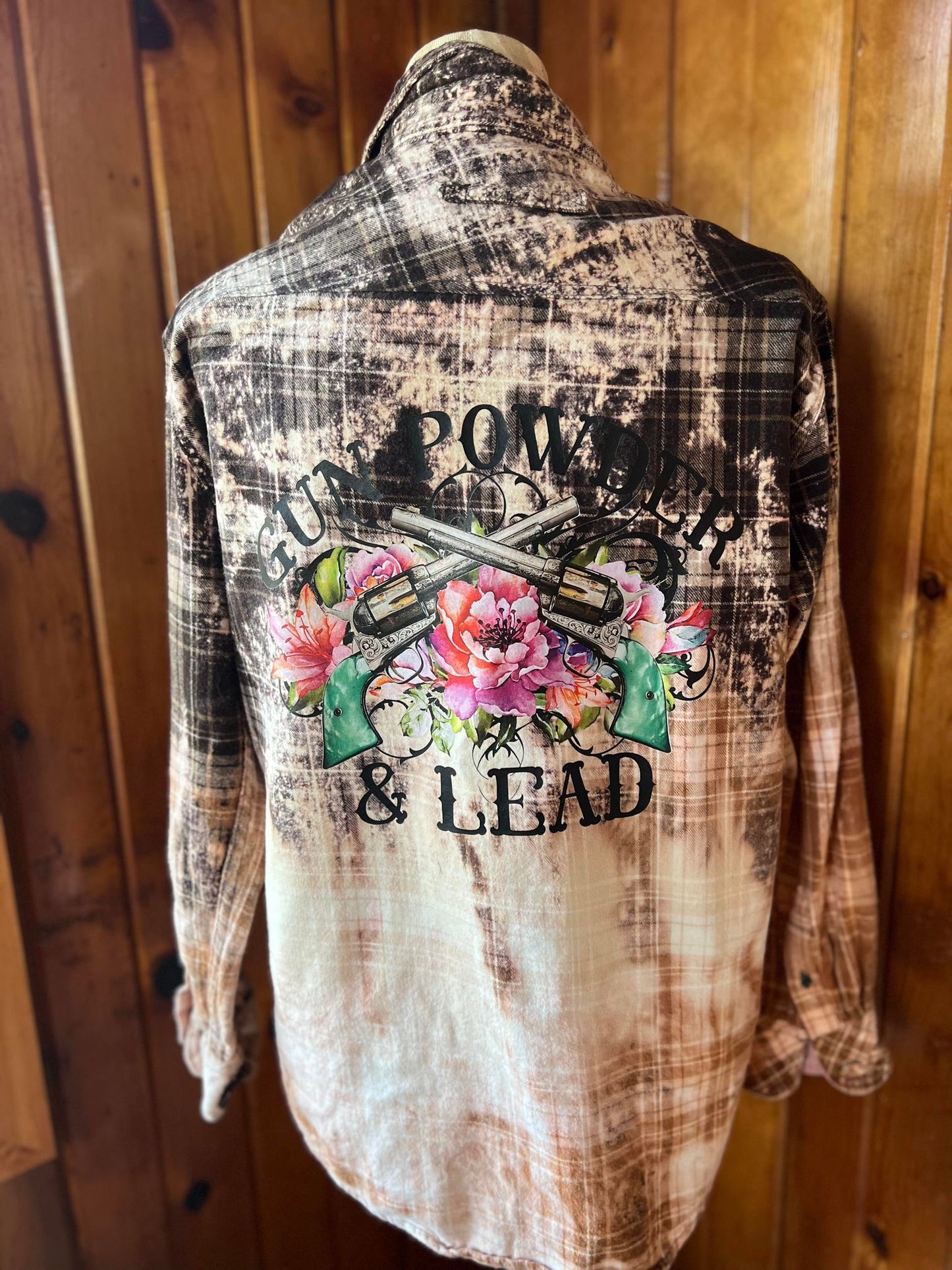 Gun Powder and Lead Bleach Flannel Brown